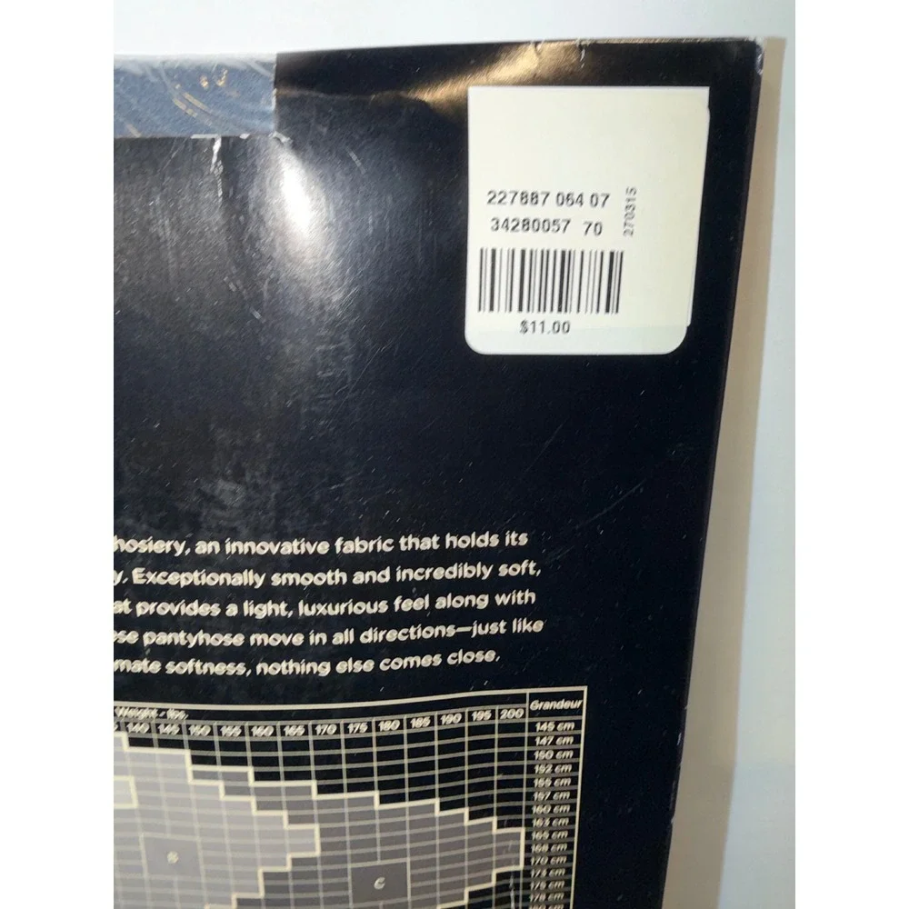 Talbots Microfiber Opaque Control‎ Top Tights Grey Flannel Size C